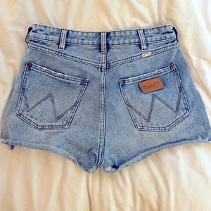 Wrangler x Billabong denim shorts